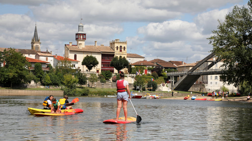 Activités nautiques sur le Lot