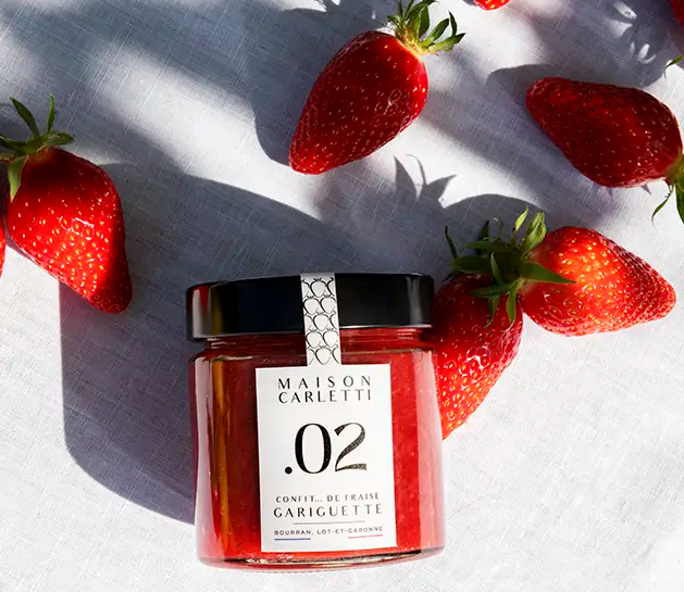 Confit de fraise © Maison Carletti