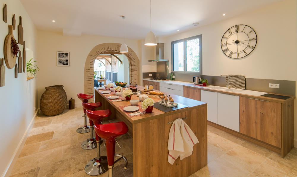 Gîte avec cuisine aménagée