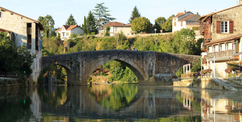 La rivière Baïse à Nérac