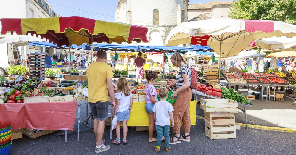 Marché de Sainte-Livrade-sur-Lot