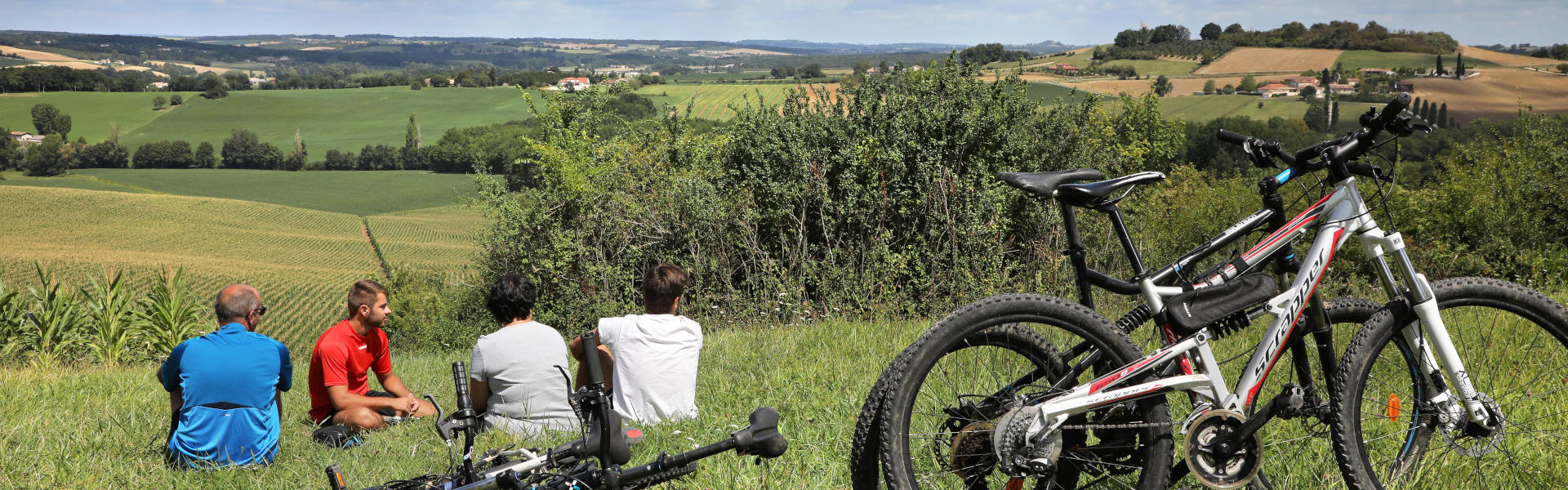 Randonnée VTT en Lot-et-Garonne © Jérôme Morel