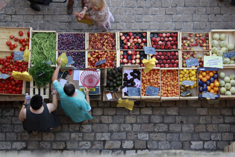 Le marché bio de Villeneuve-sur-Lot