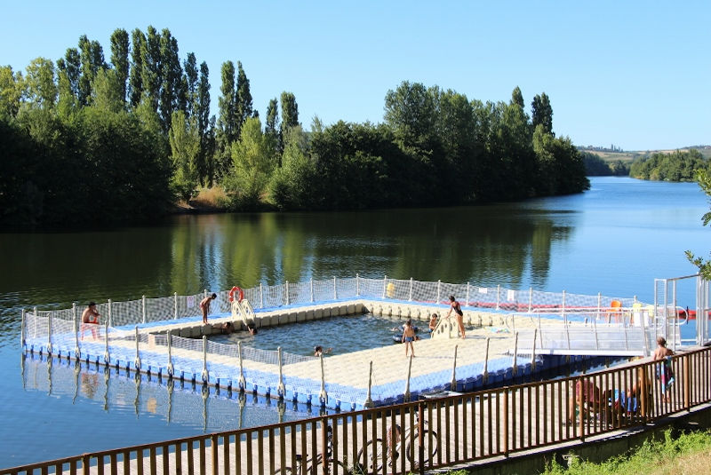 Piscine sur le Lot