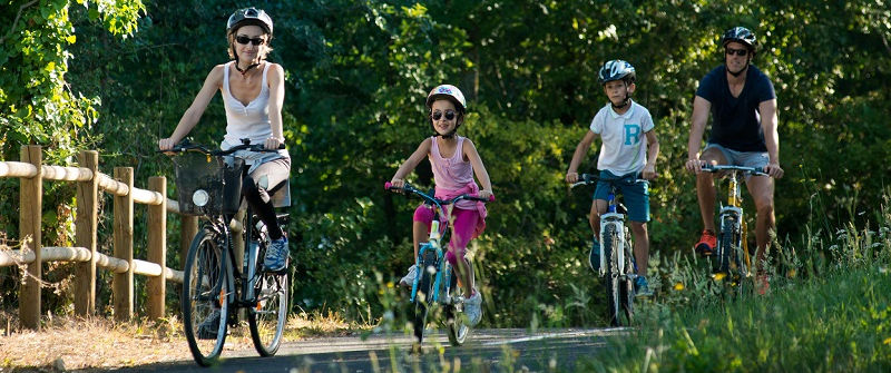 Balade à vélo en Vallée du Lot